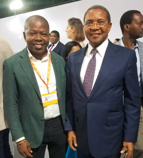 Agostinho Vuma e Jakaya Kikwete